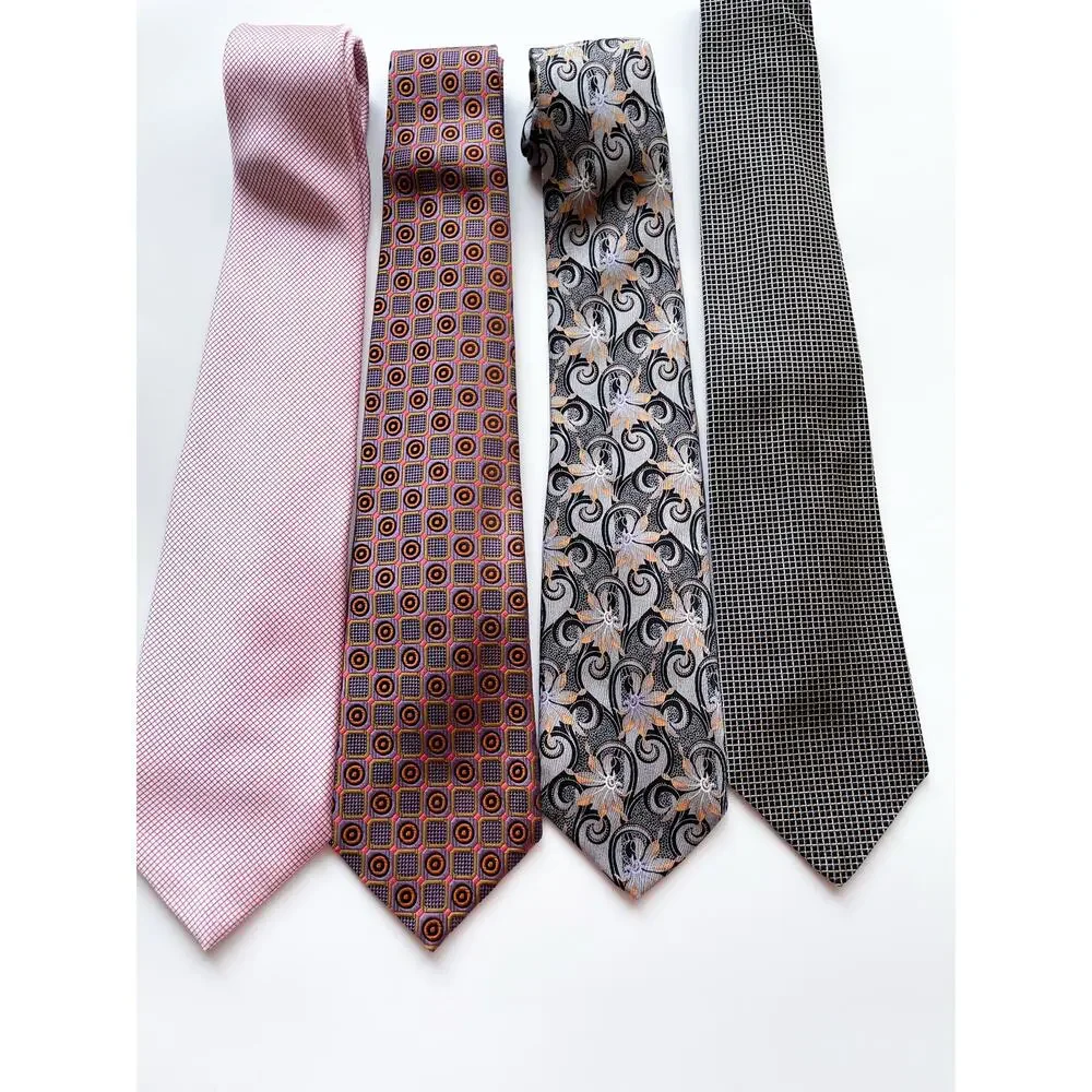 Robert Talbott Silk Men's Neck Tie Bundle